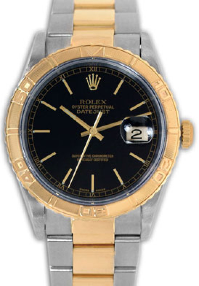 Rolex Men's Oyster Perpetual Datejust Turn-O-Graph 16263